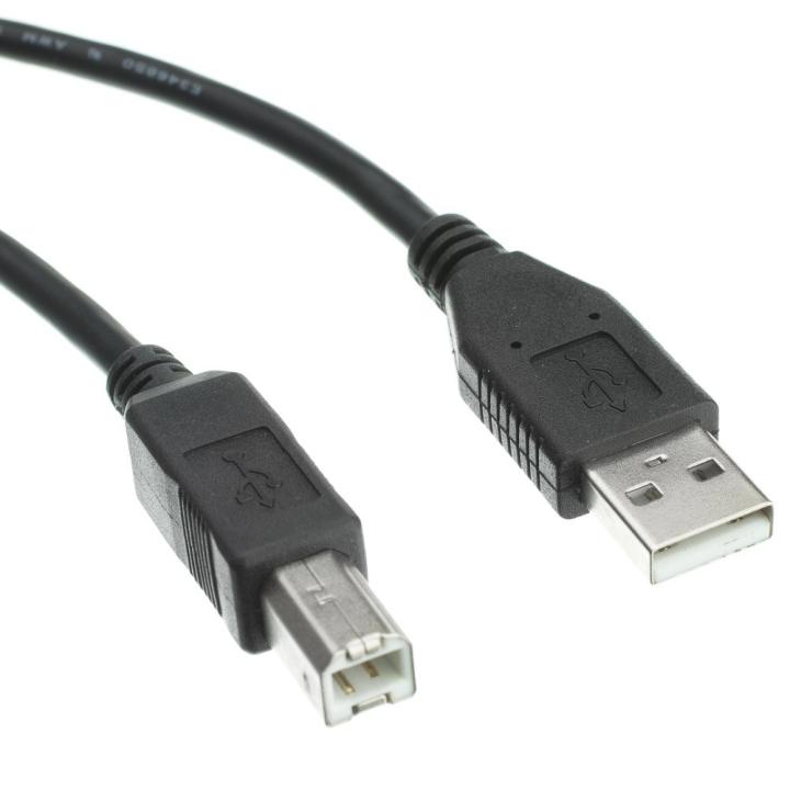 JACLINK CABLE USB IMPRESORA 15FT (A-MALE TO B-MALE)